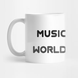 Music on, world off! Mug